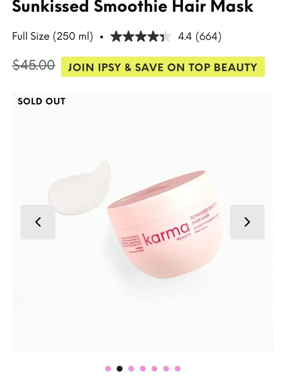Karma deeply conditions